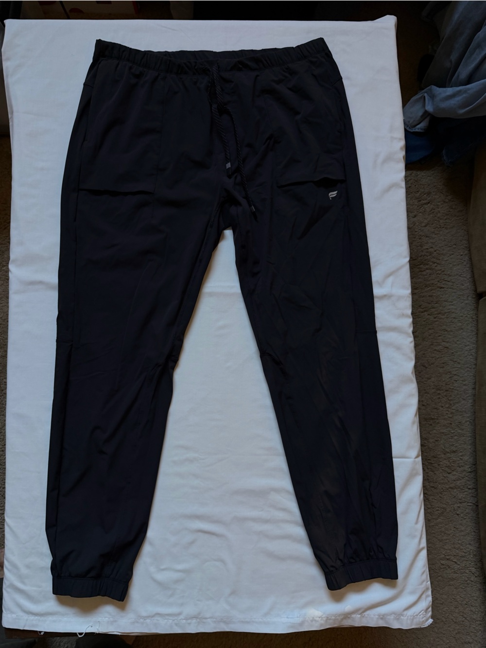 Fabletics Black Men's Jogger Track Pants